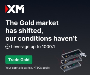 Banner XM Trade Gold leverage 1000